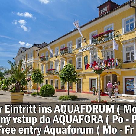 Hotel Three Lilies Inkl Aquaforum Františkovy Lázně Kültér fotó